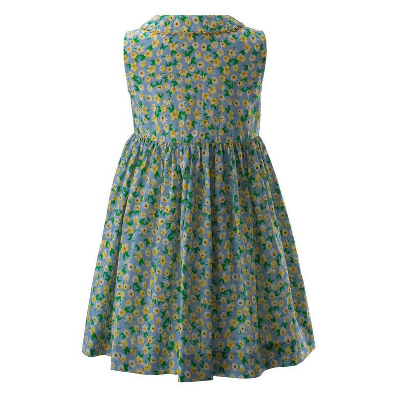 Wild Daisy Sleeveless Button-Front Dress