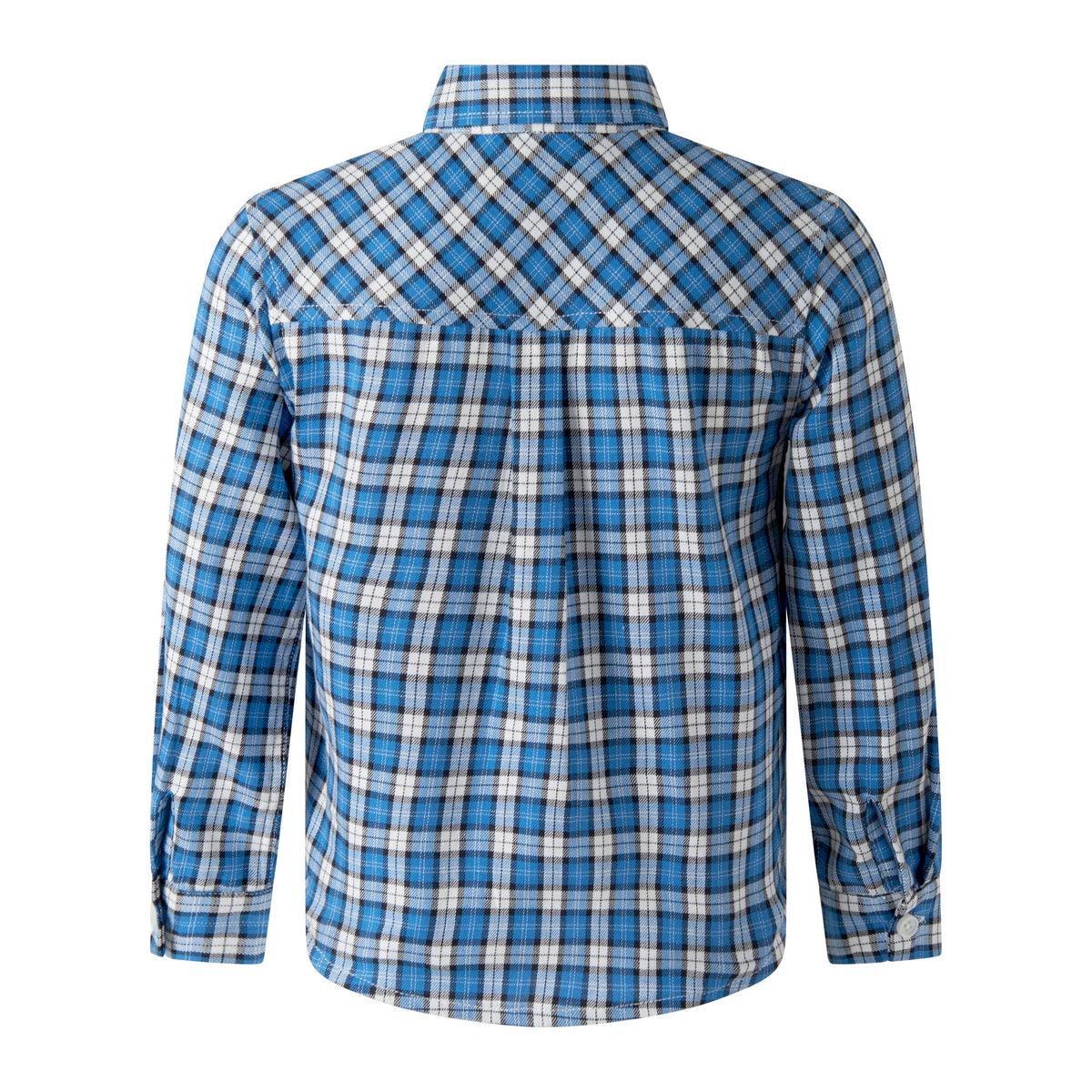 Blue Mini Check Shirt Rachel Riley US