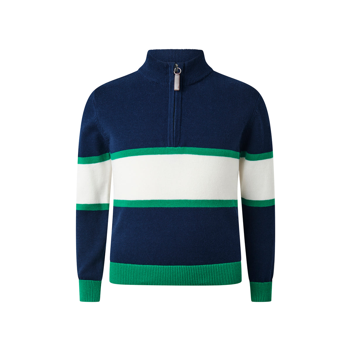 Striped Half Zip Sweater Rachel Riley US