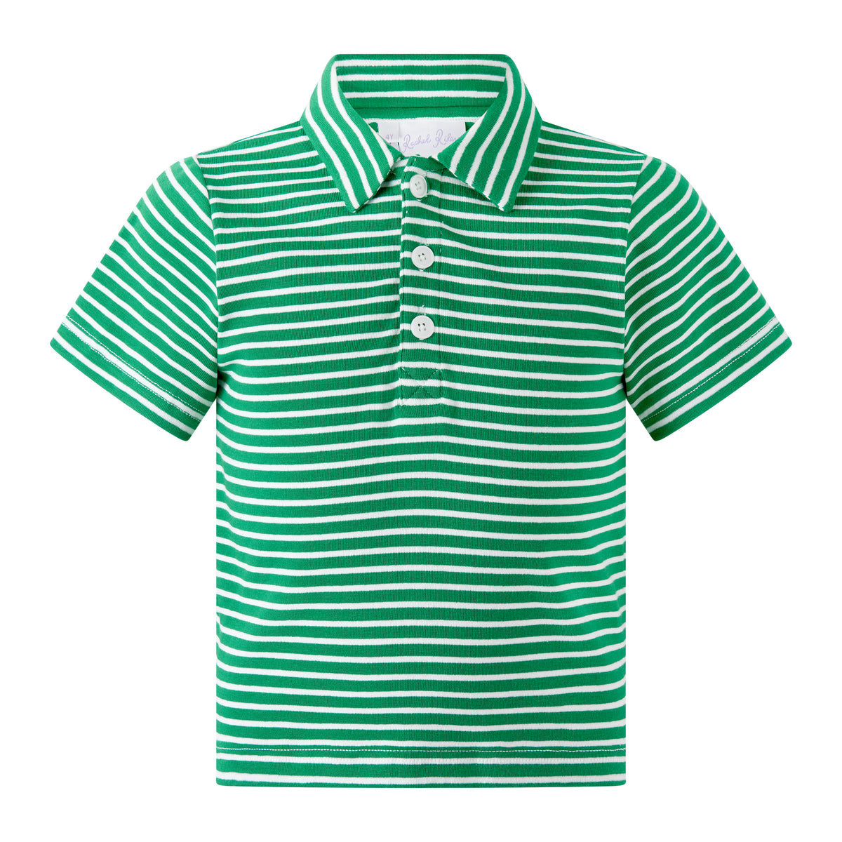 Green Stripe Polo Rachel Riley US
