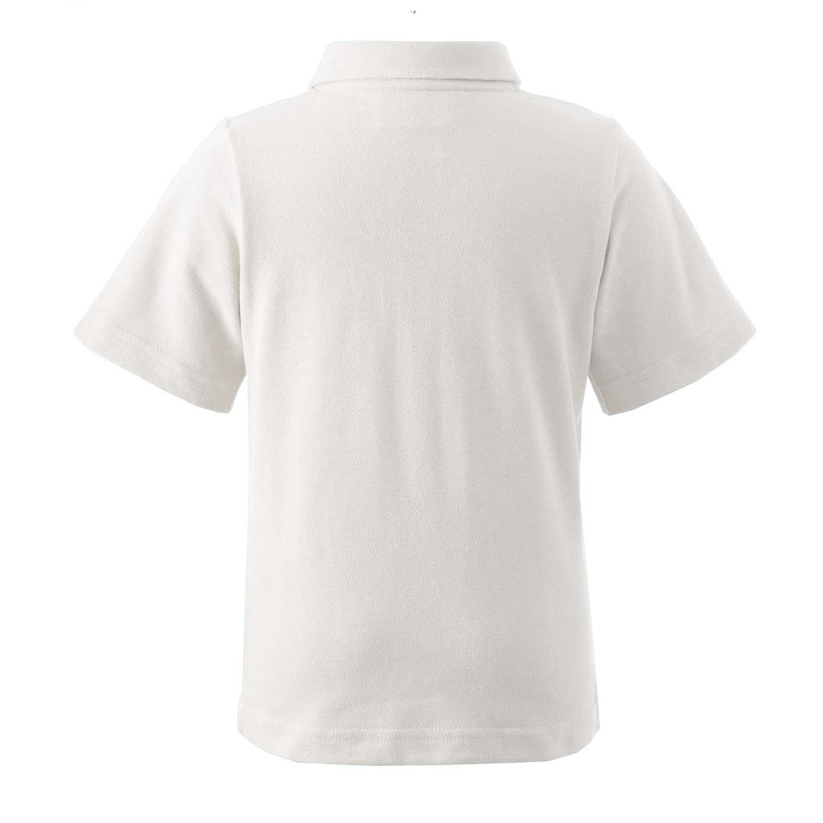 Ivory Pique Polo Shirt