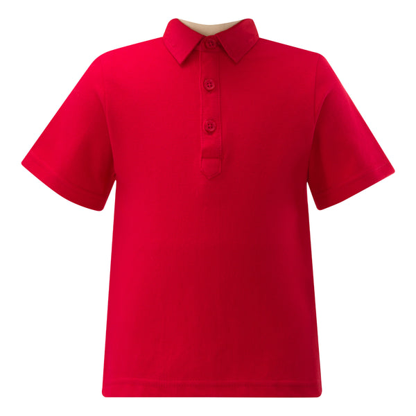Polo Shirt, Red