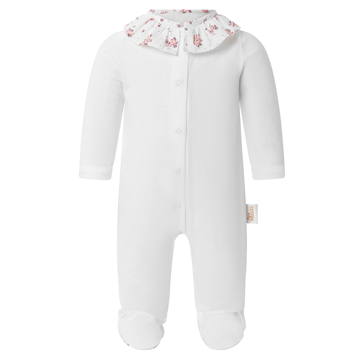 Floral Collar Babygro
