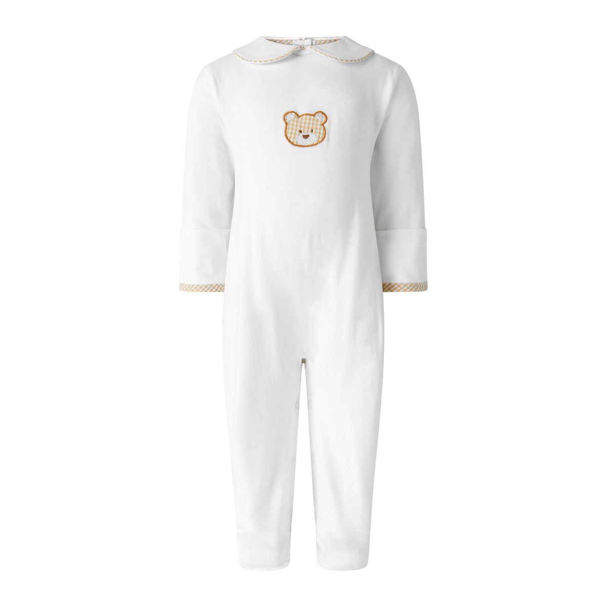 Teddy Applique Footie Rachel Riley US