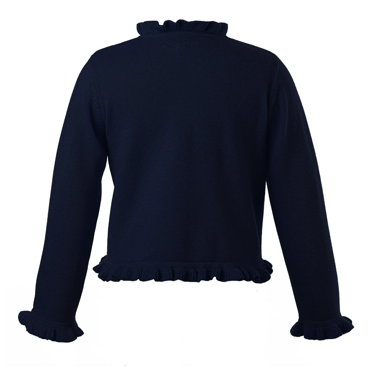 Navy Frill Cardigan Rachel Riley US