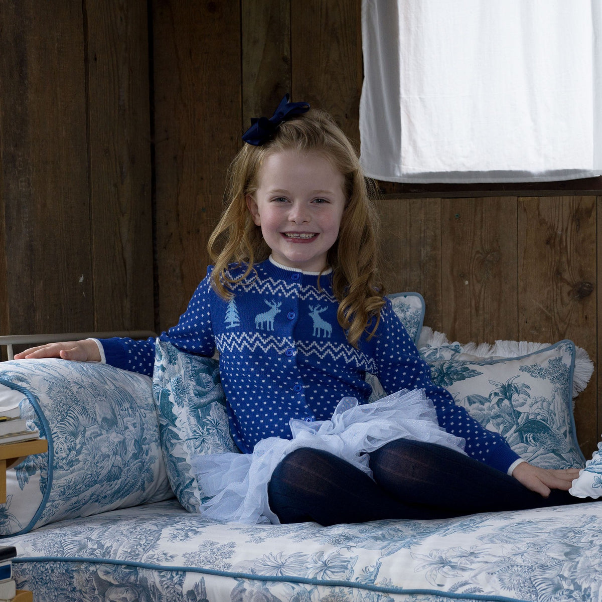 Chalet Intarsia Cardigan