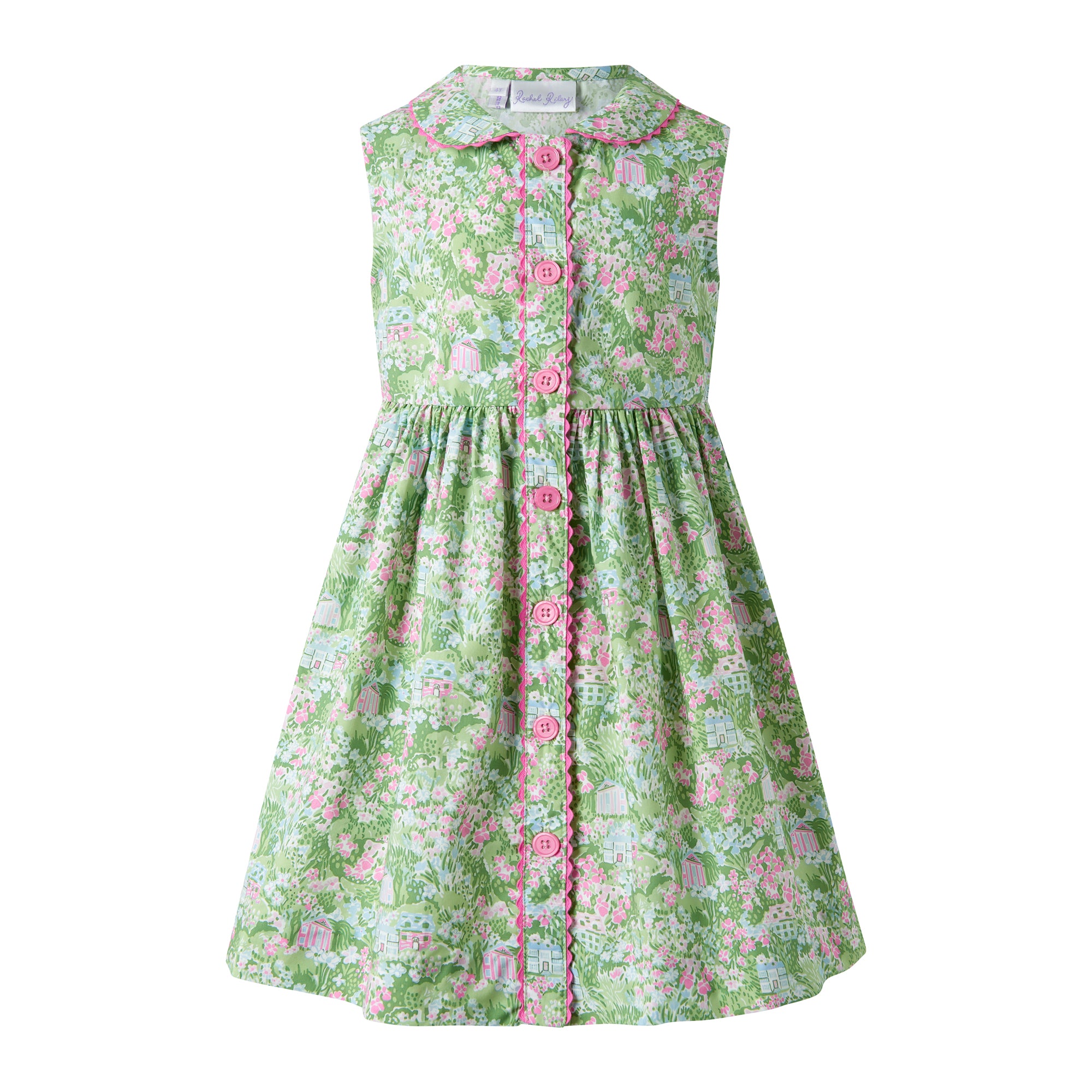Garden Button-Front Dress  Rachel Riley US
