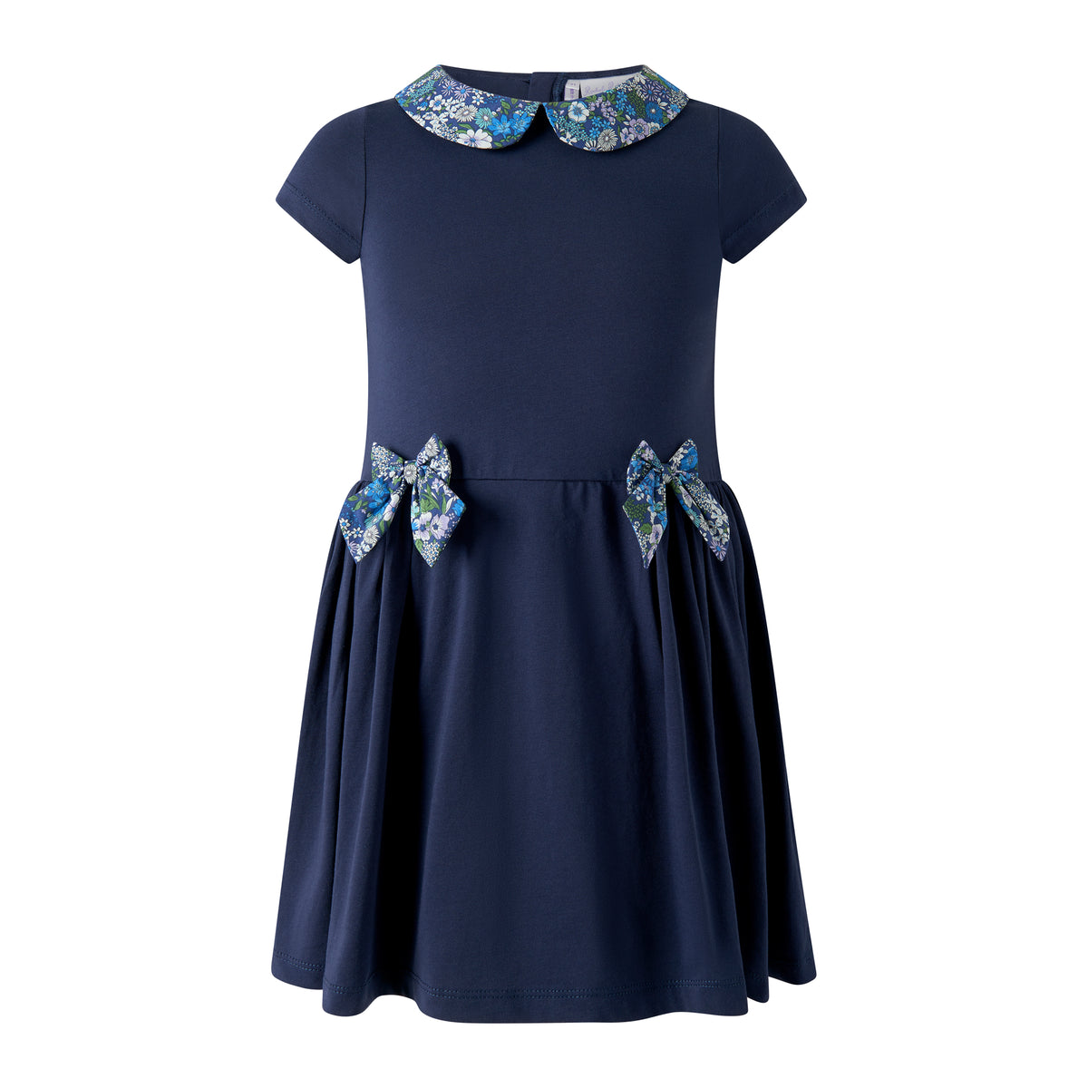 Dahlia Jersey Bow Dress Rachel Riley US