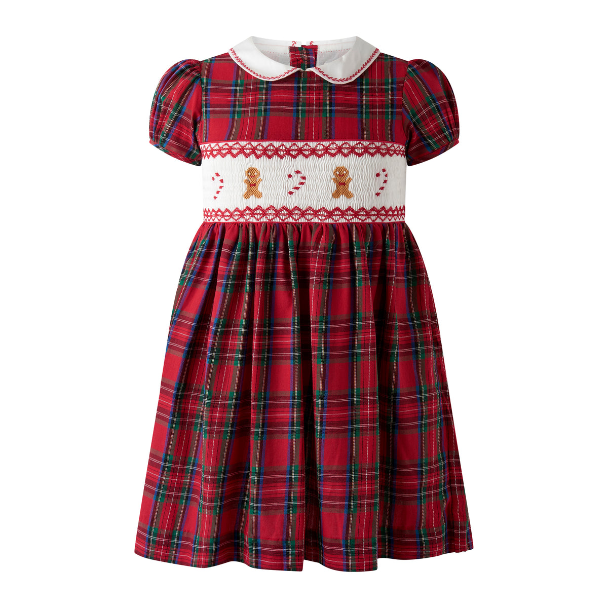 Gingerbread Smocked Dress & Bloomers