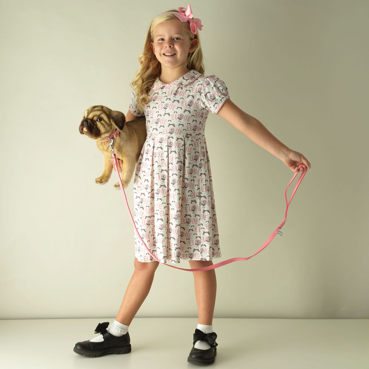 Eloise Bow Jersey Dress Rachel Riley US