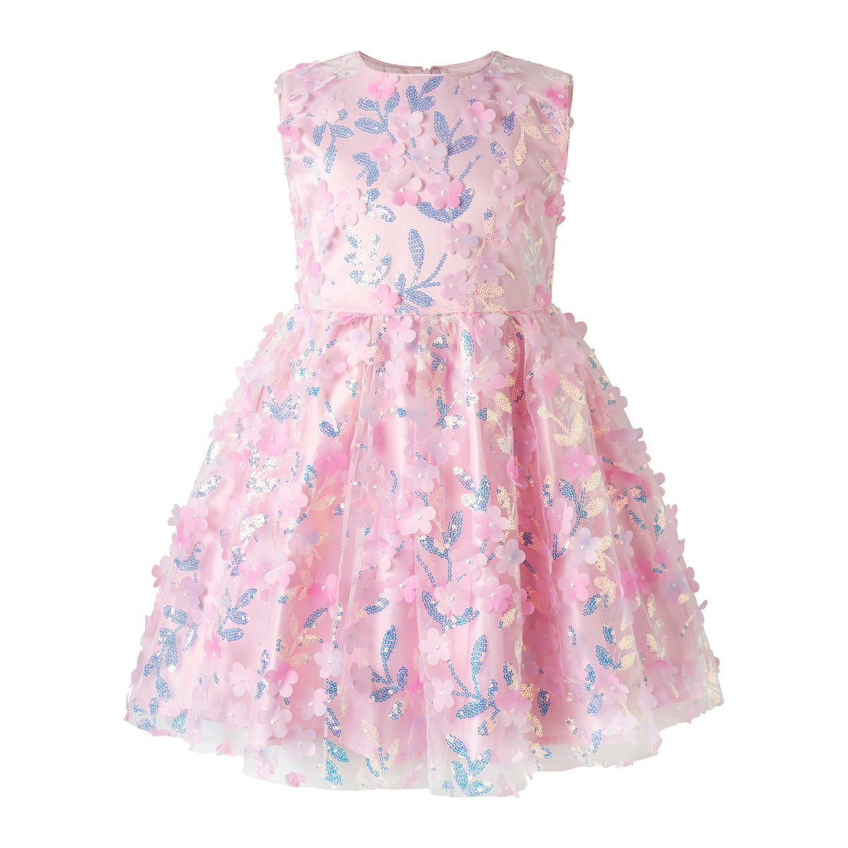 3D Sequin Party Dress Rachel Riley US