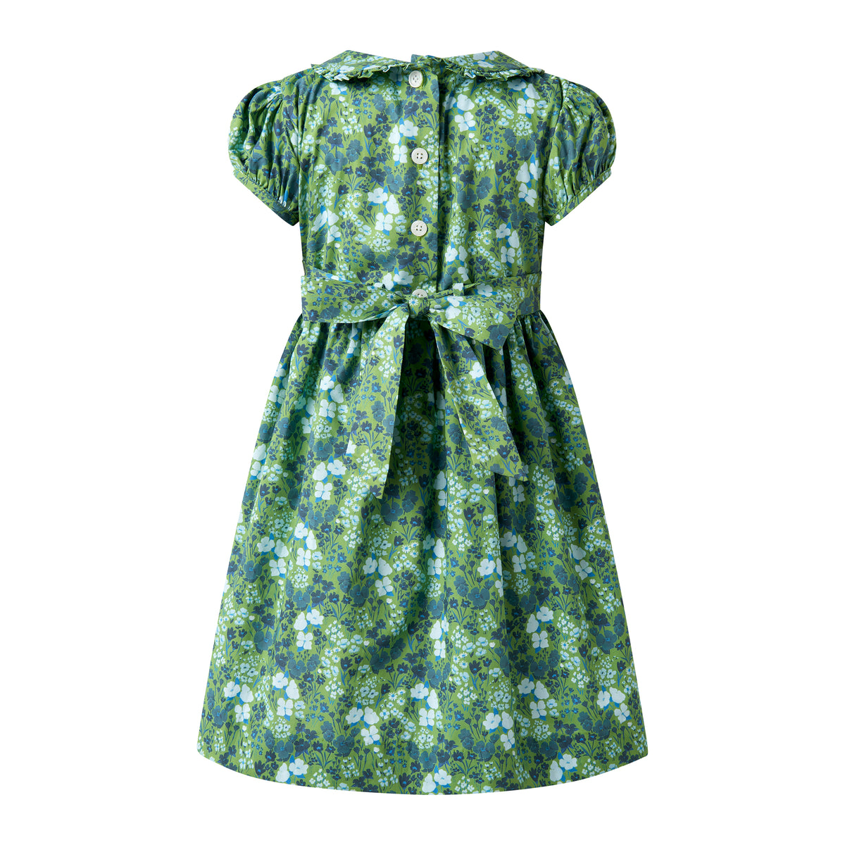 Garden Floral Frill Front Dress Rachel Riley US