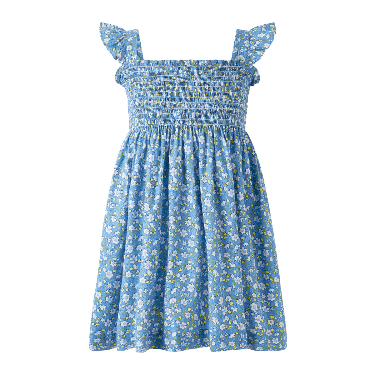 Ditsy Daisy Ruched Dress Rachel Riley US