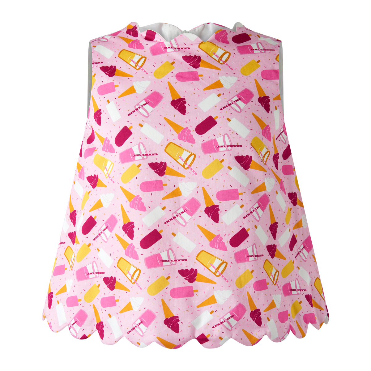 Ice Cream Scalloped Short Set Rachel Riley US