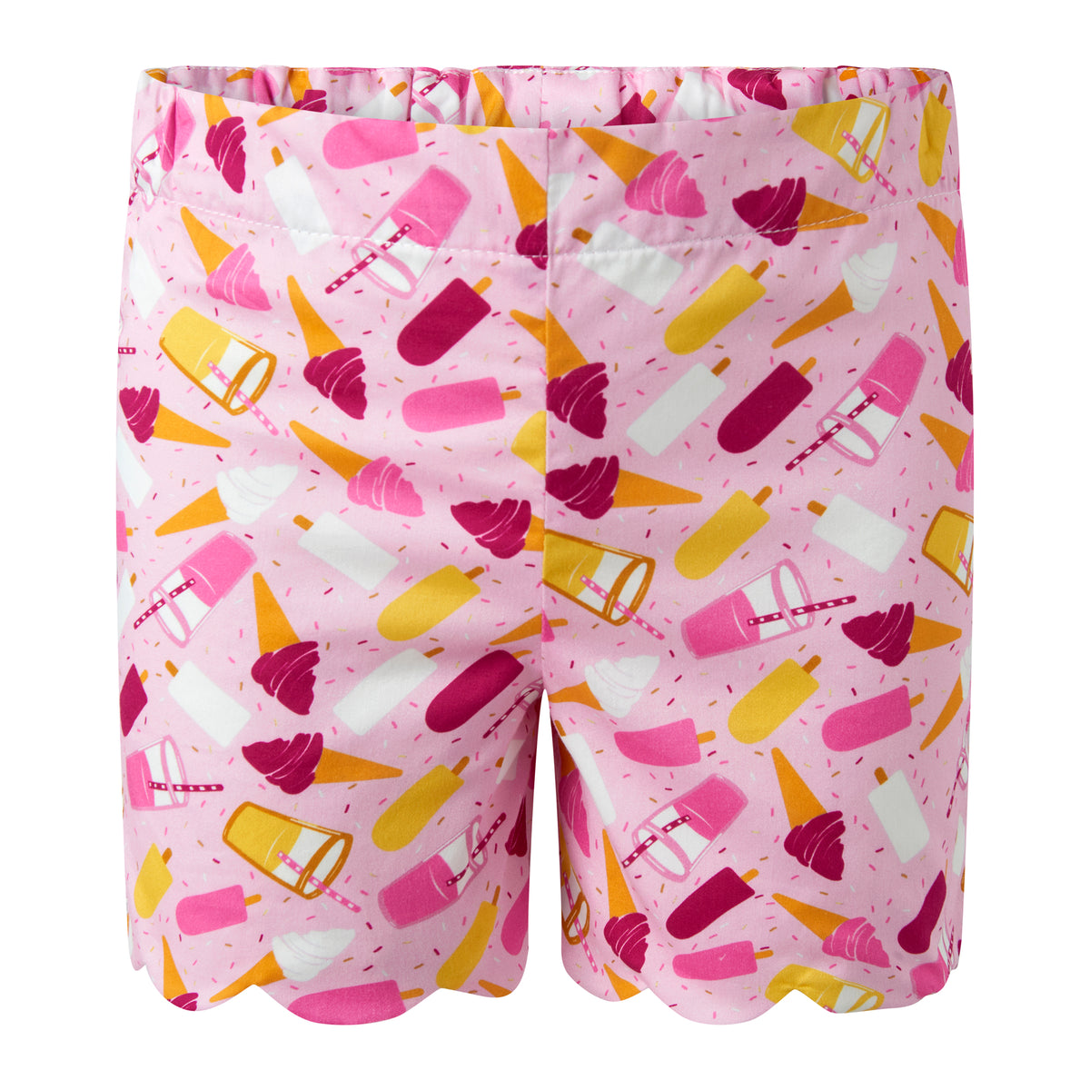 Ice Cream Scalloped Short Set Rachel Riley US