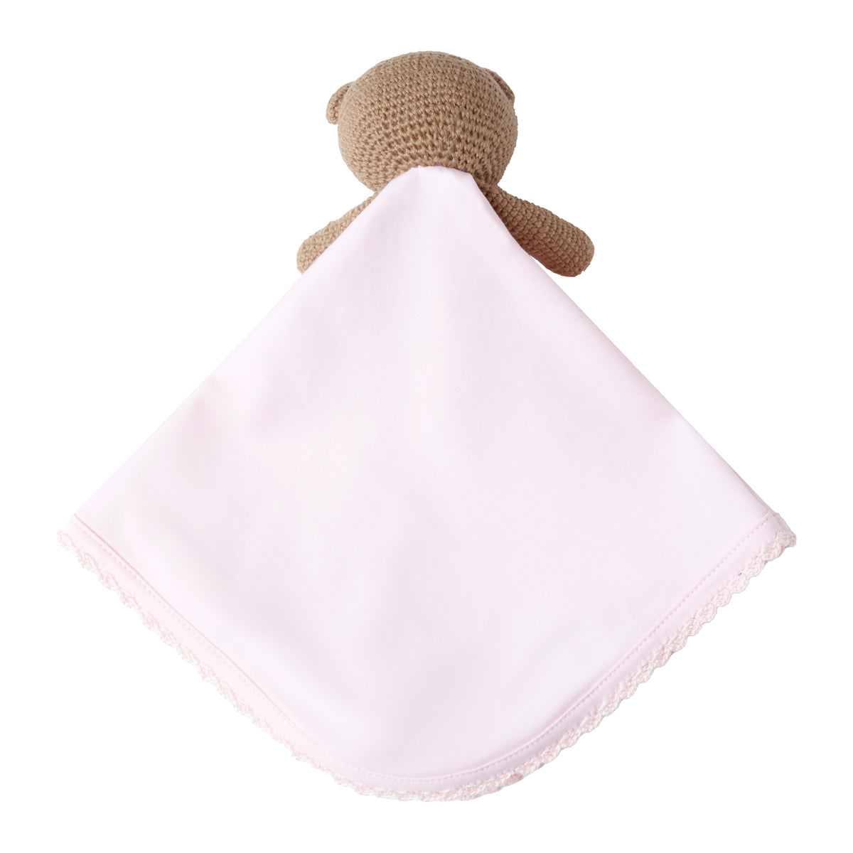 Pima Pink Bear Comforter