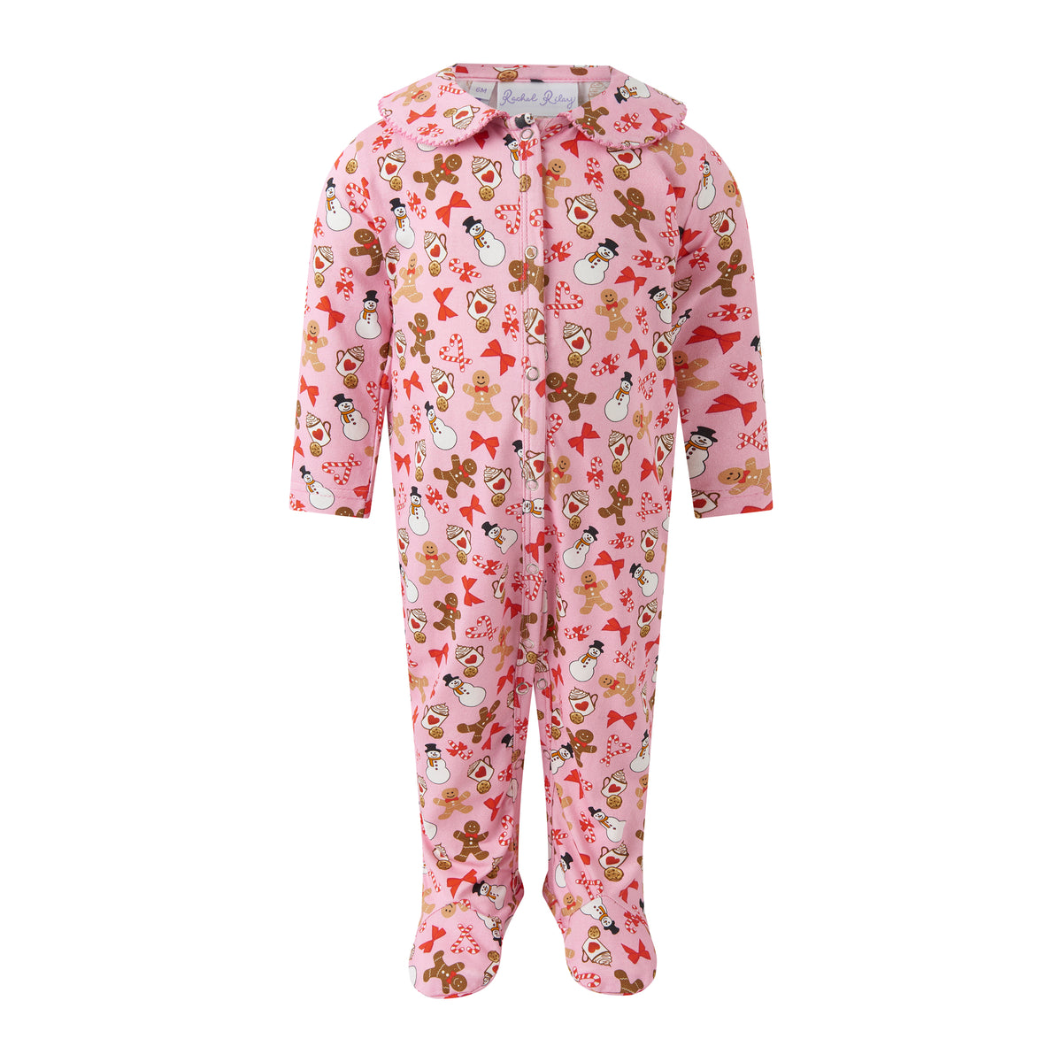 Pink Gingerbread Footie Rachel Riley US