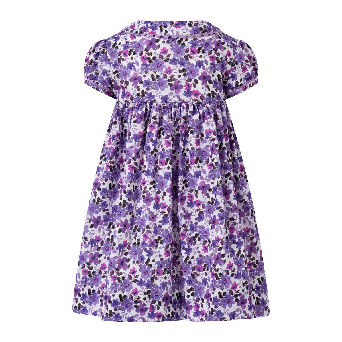 Violet Button-Front Dress & Bloomers