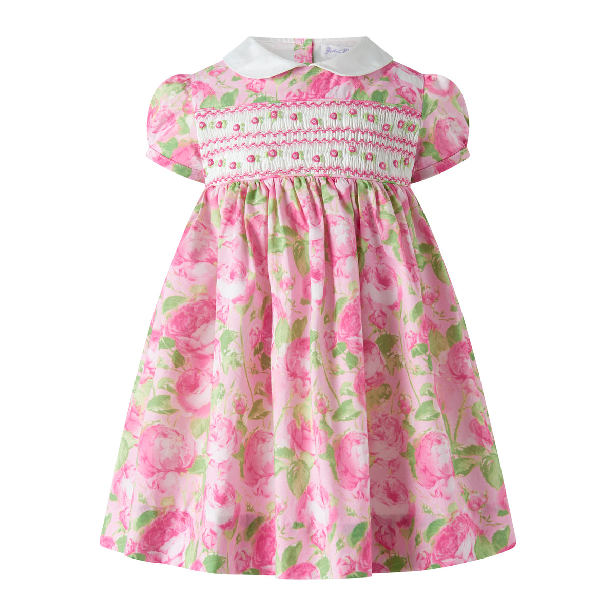 Classic Rose Smocked Dress and Bloomers Rachel Riley US