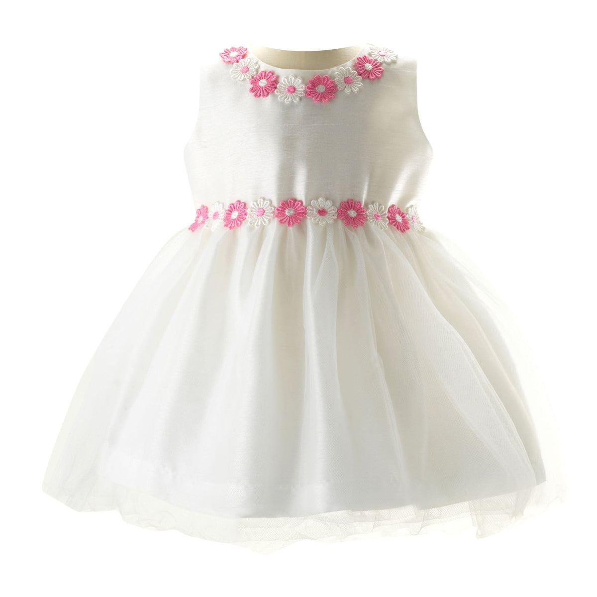 Pink Daisy Tulle Dress Rachel Riley US
