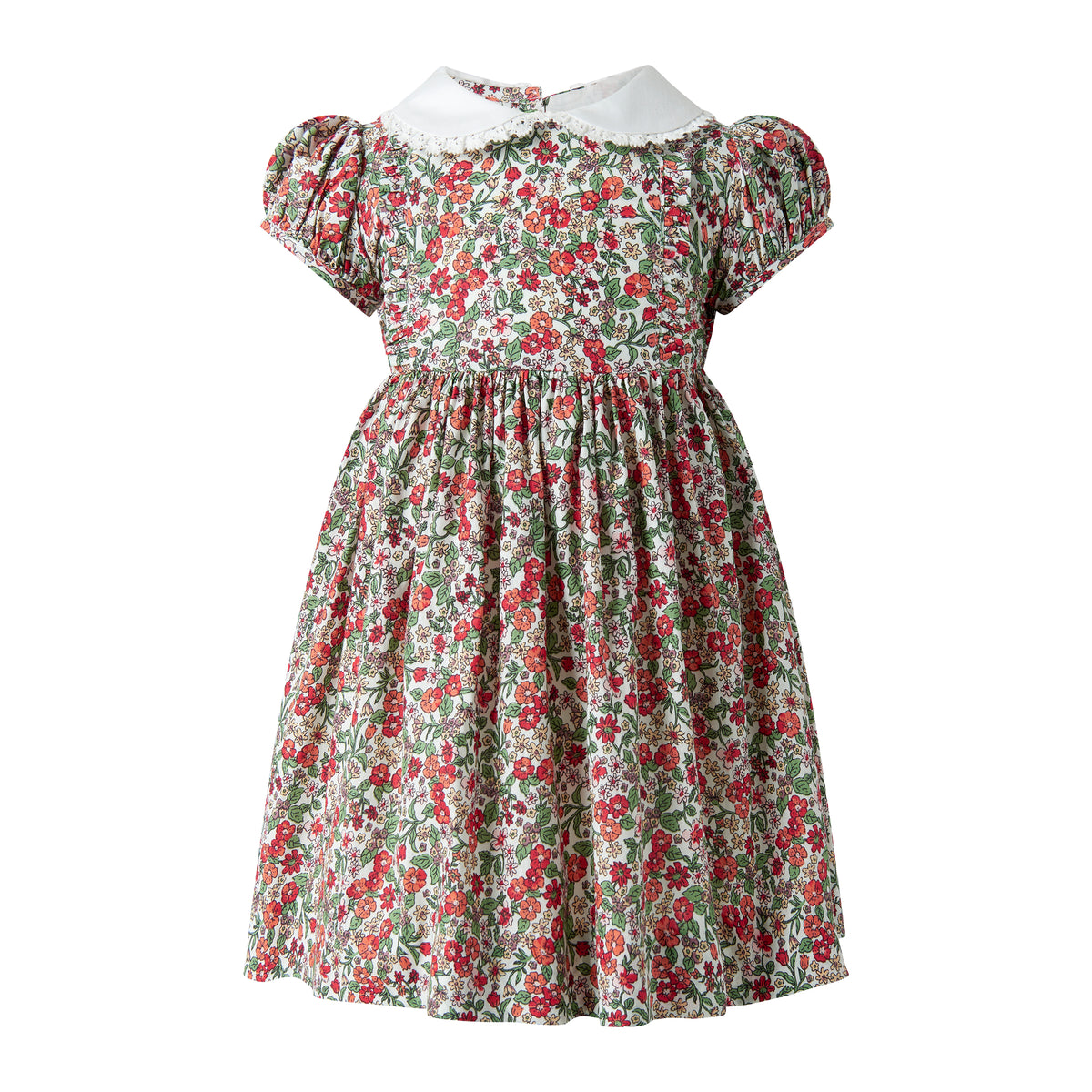 Botanical Frill Front Dress & Bloomers