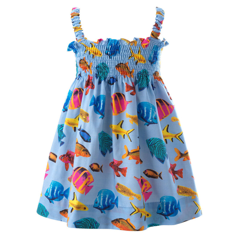 Tropical Fish Sundress & Bloomers