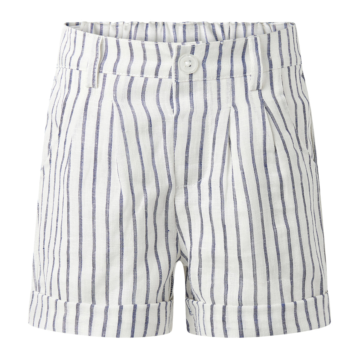 Stripe Linen Shorts Rachel Riley US