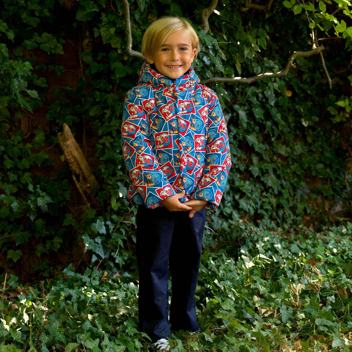 Stamp Puffer Coat