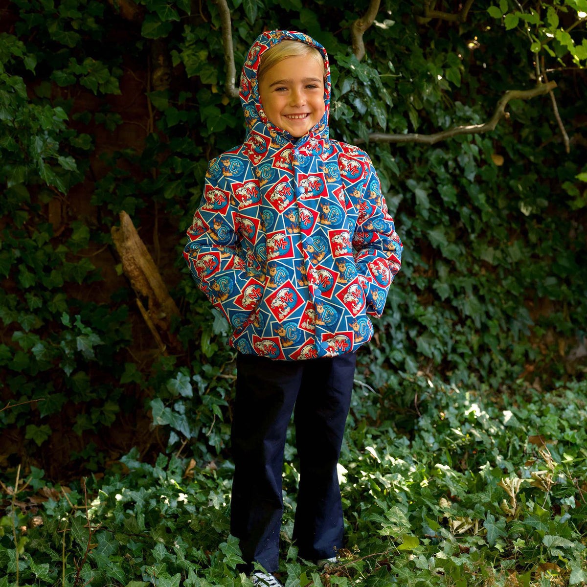 Stamp Puffer Coat