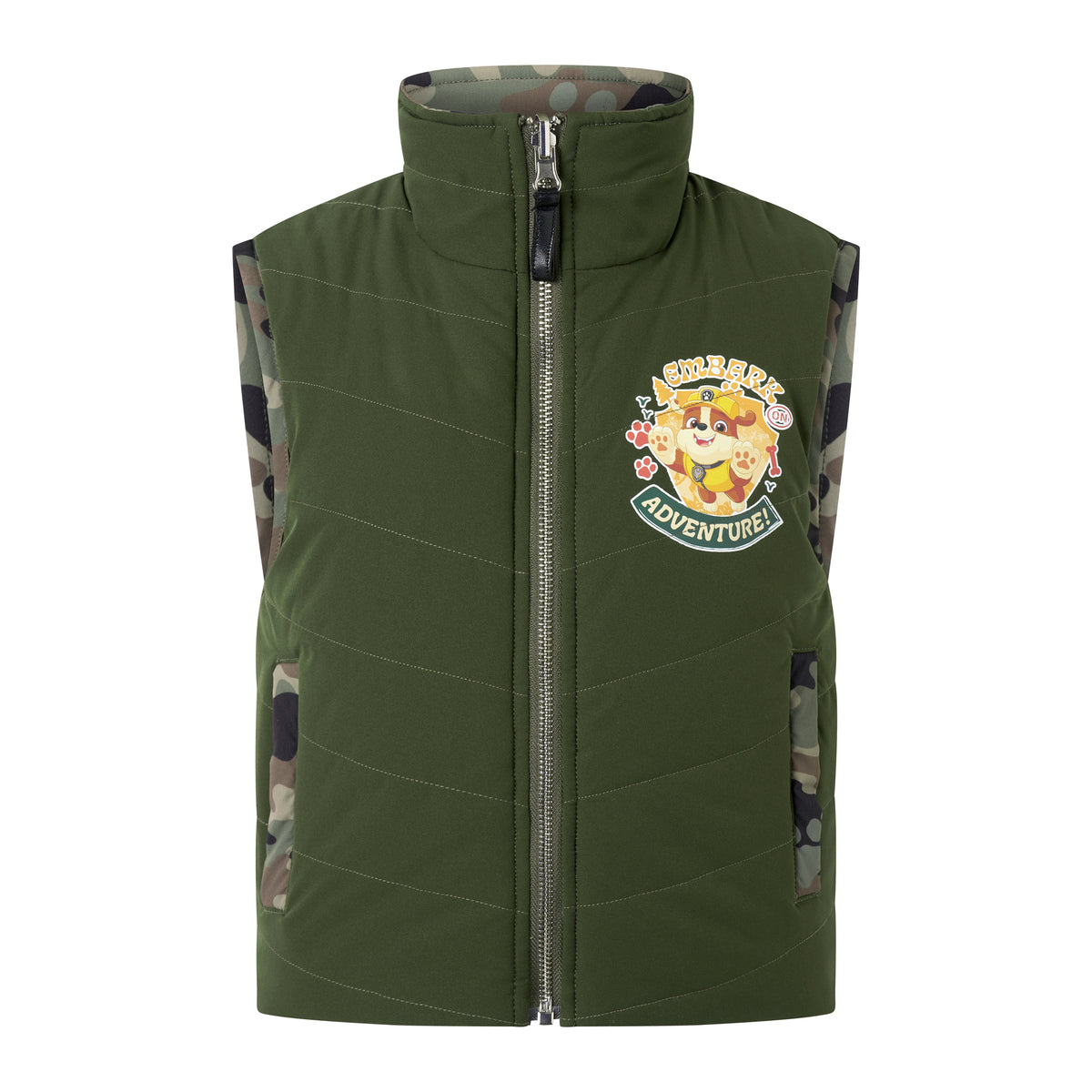 Reversible Camo Vest