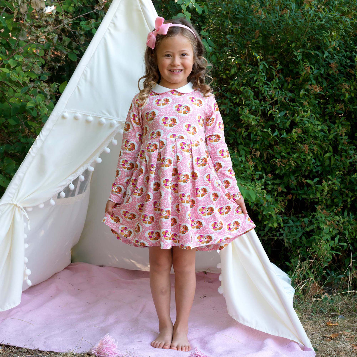 Paw Patrol Heart Jersey Dress