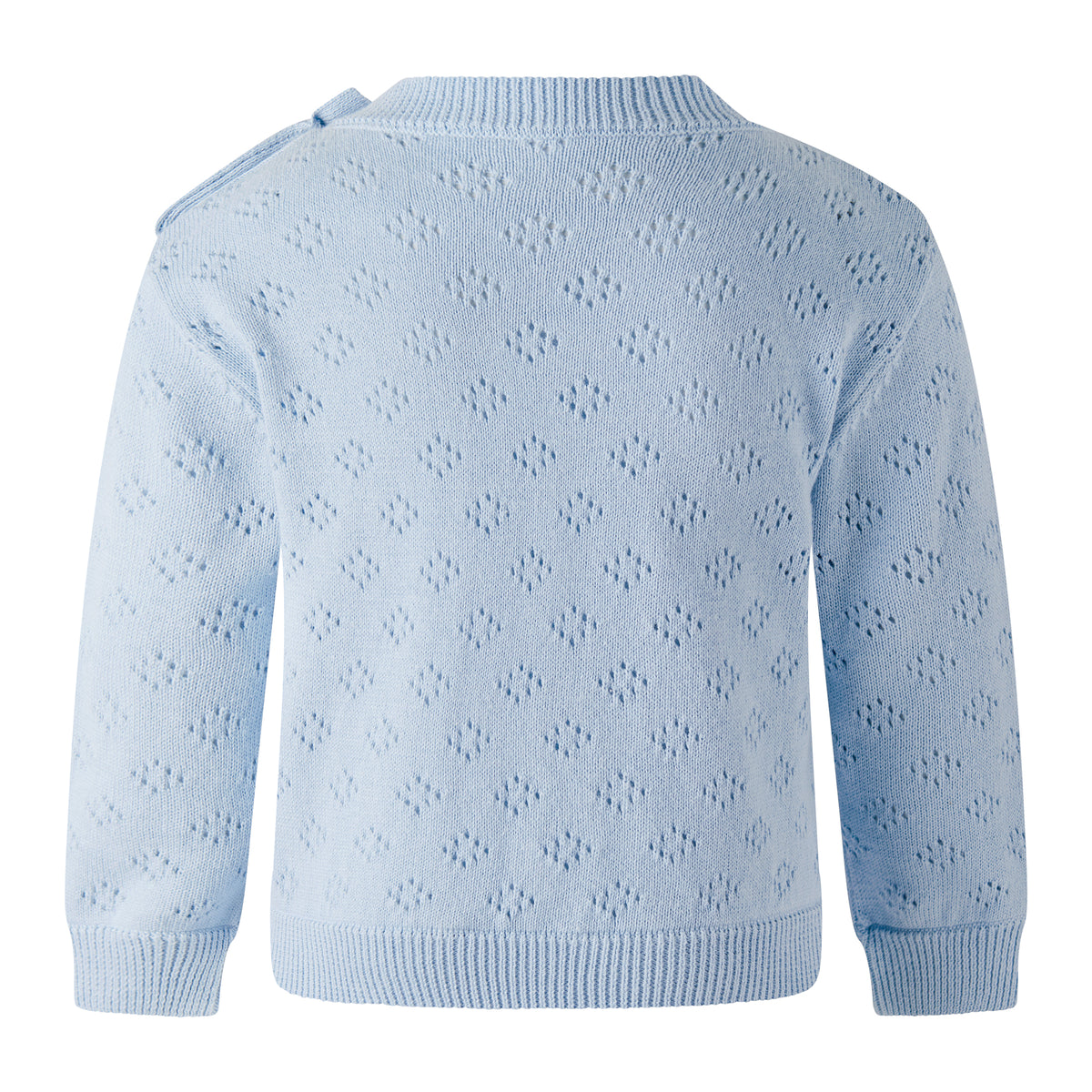 Blue Pointelle Sweater & Legging Set Rachel Riley US