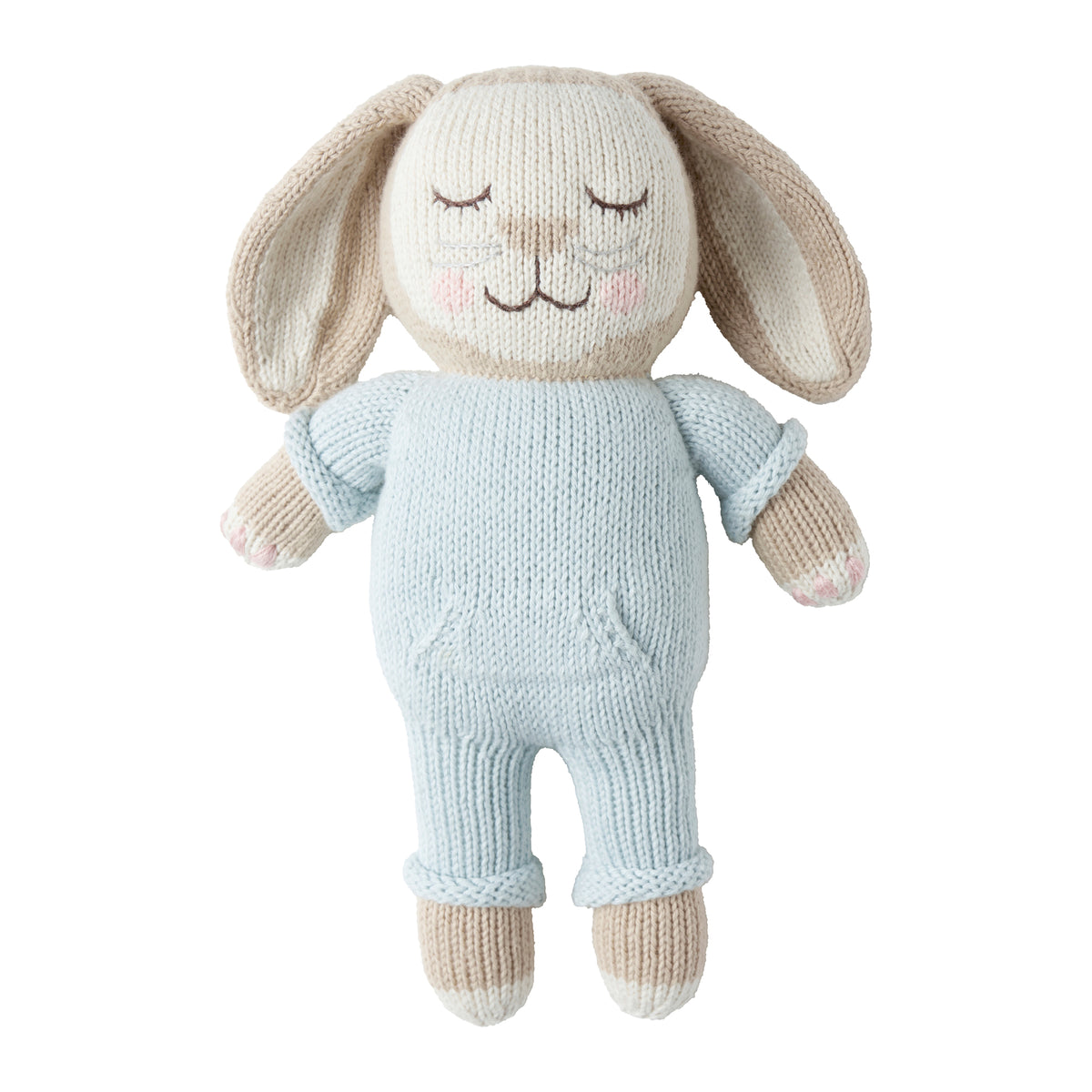 Pima Blue Crochet Bunny Large