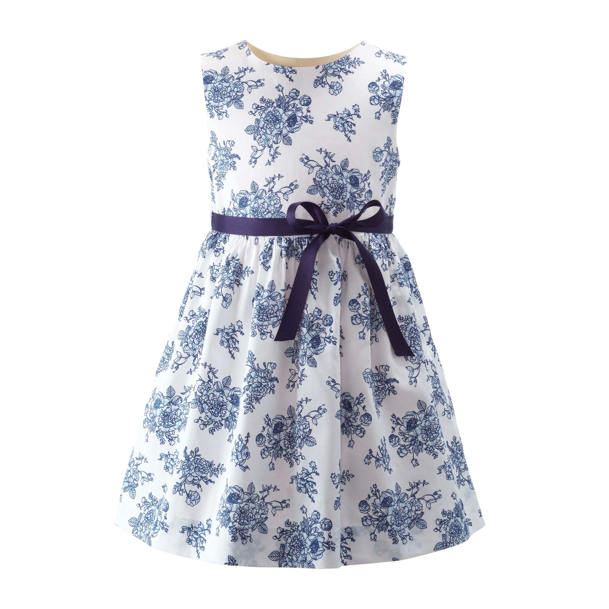 Floral Toile Dress – Rachel Riley US