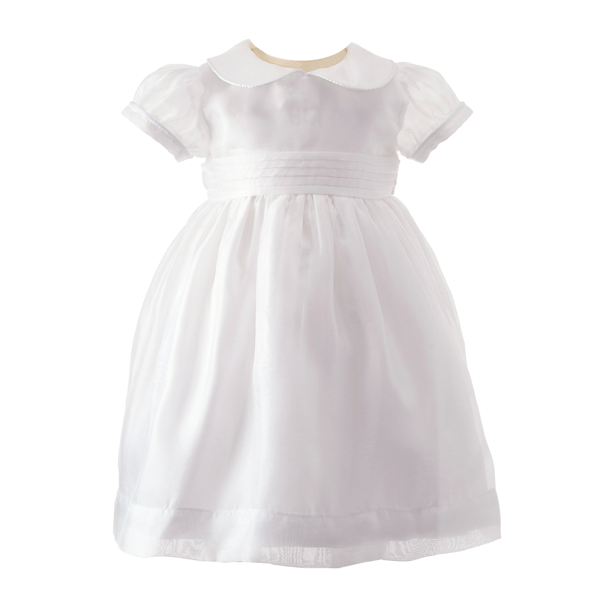 Rachel Riley London Baby Girls Ivory Matinee Jacket Coat - Ribbon Trim