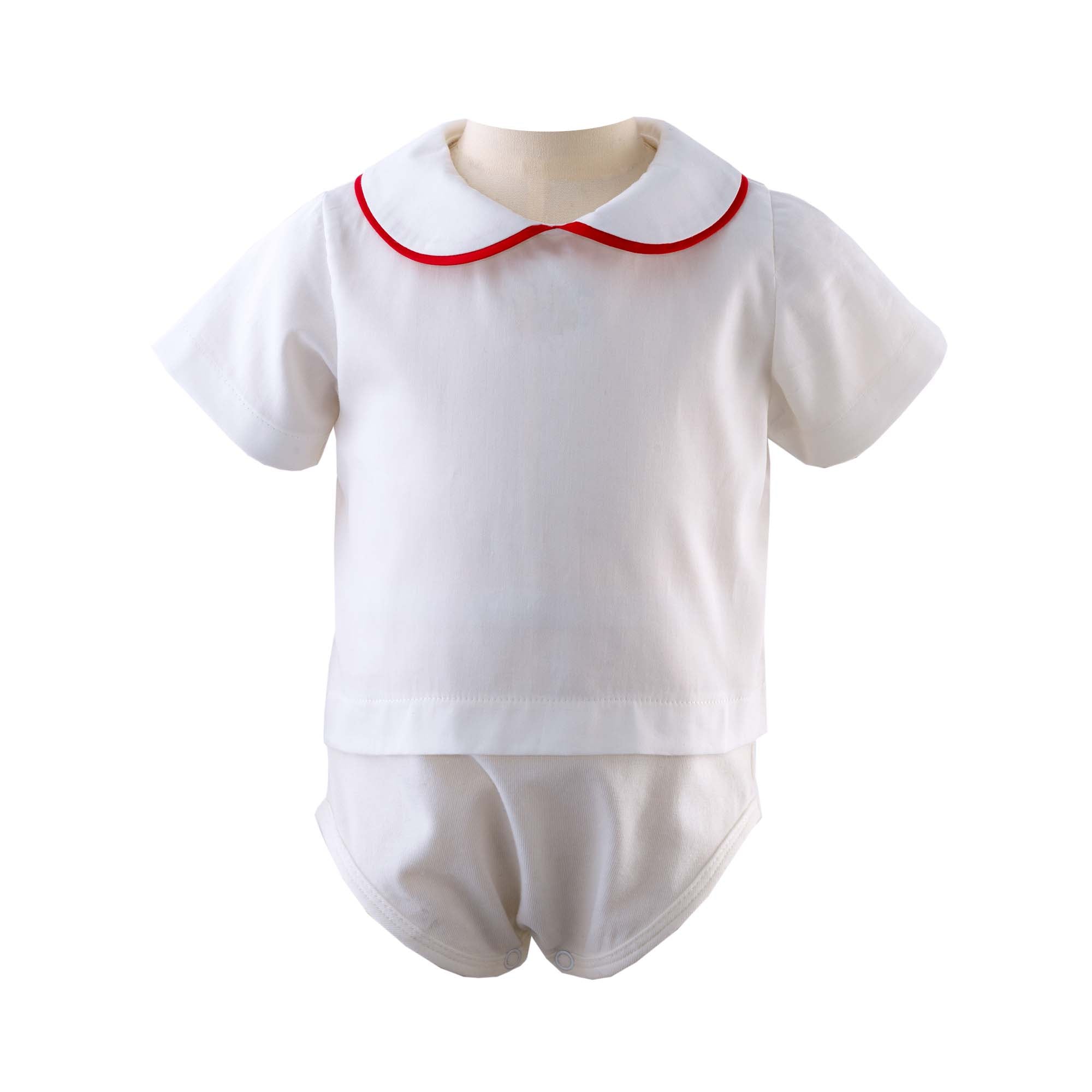 infant red dress shirt Flannel Shirt Baby Boy Red Dress Shirt SHEIN Vintaside Kids 1pc Infant Baby Boy Red And