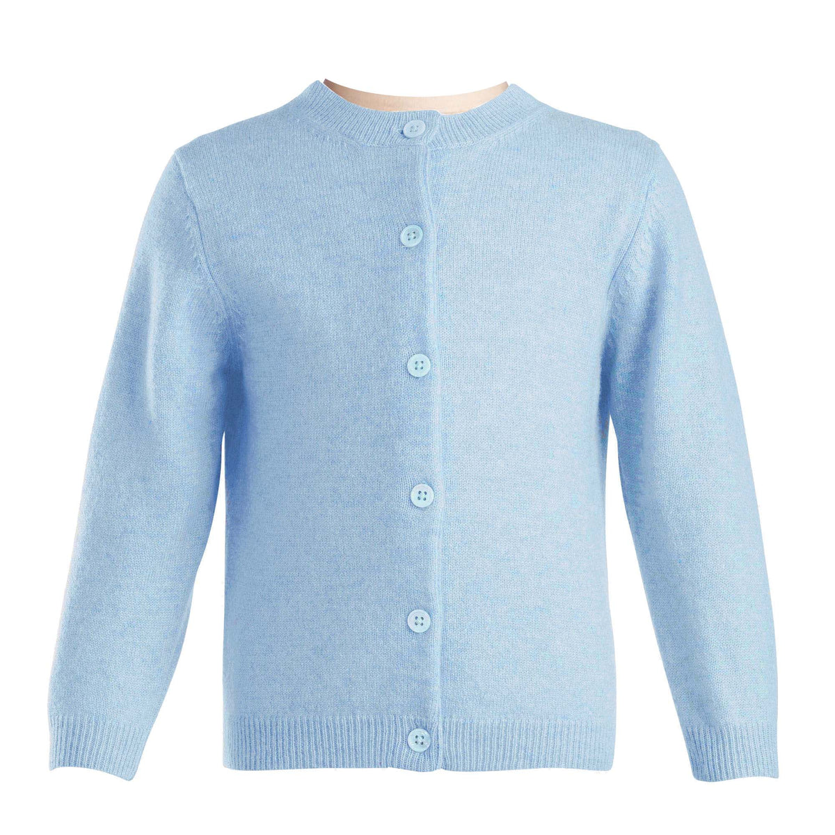 Girls Blue Cashmere Cardigan Rachel Riley US