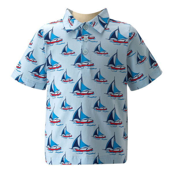 Sailboat Polo Shirt