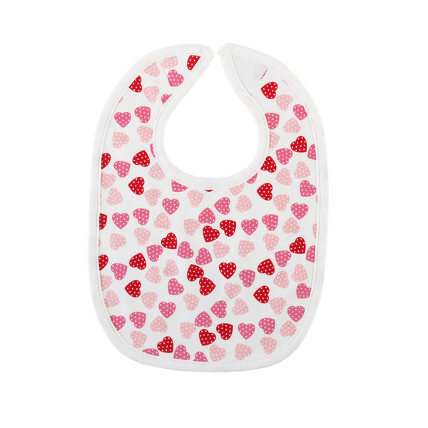 Scatter Heart Bib