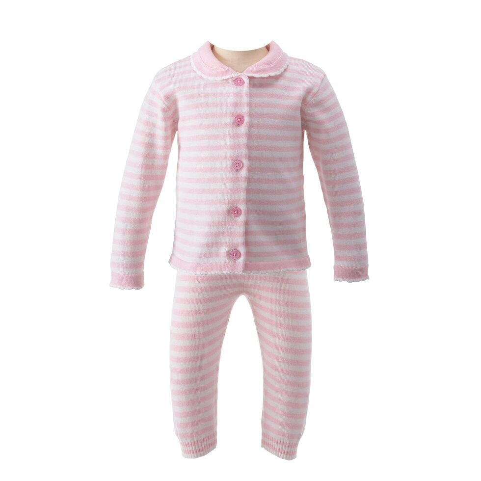 Striped Knitted Set Rachel Riley US
