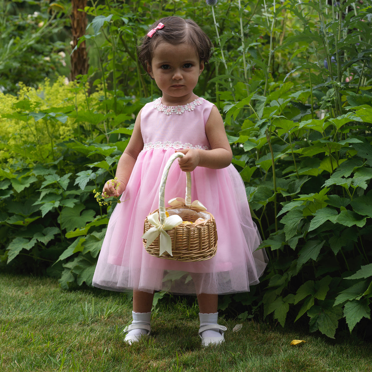 open lace back dress Royal Pretty Princess Dress Lilac / Size 3-4