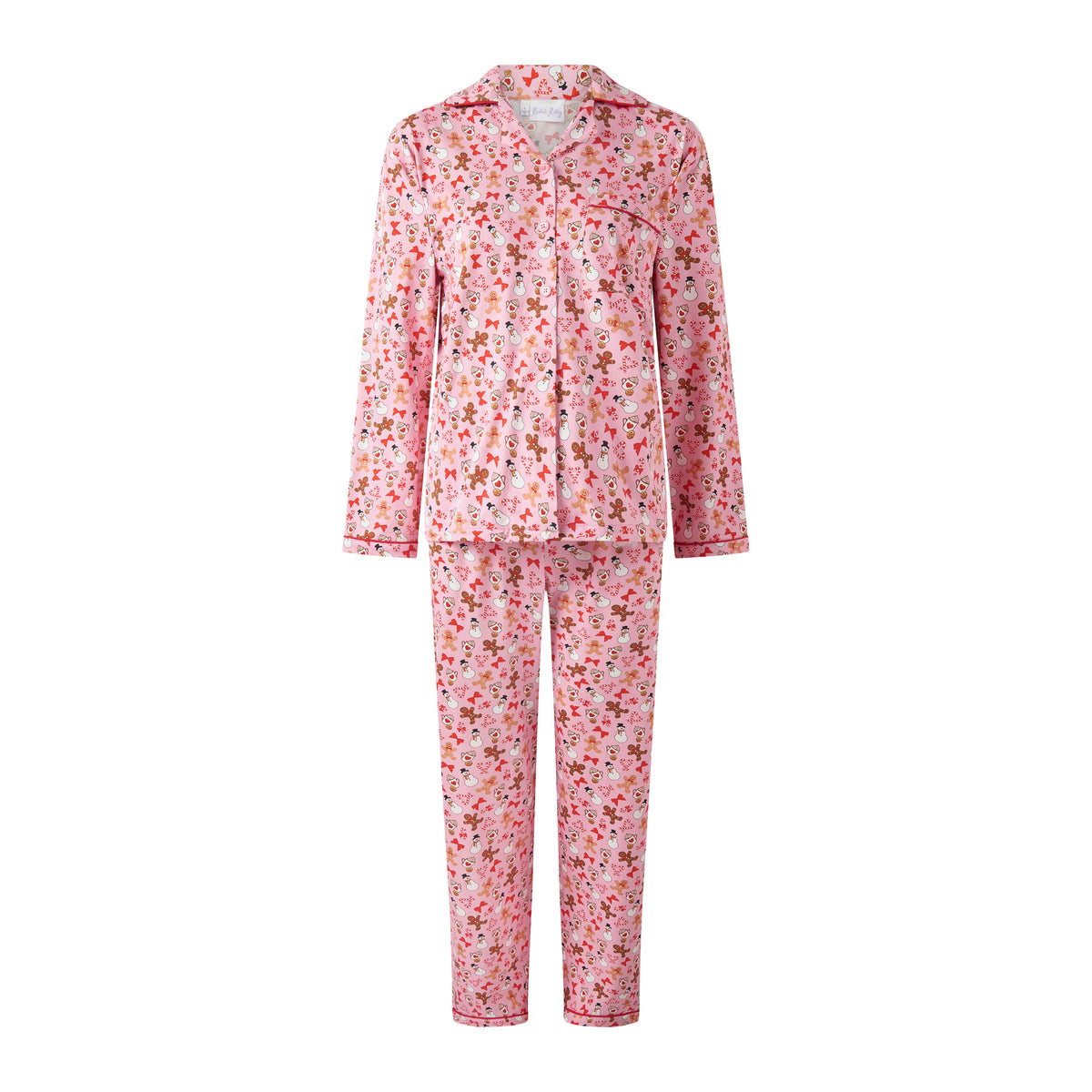 Womens' Gingerbread Jersey Pajamas