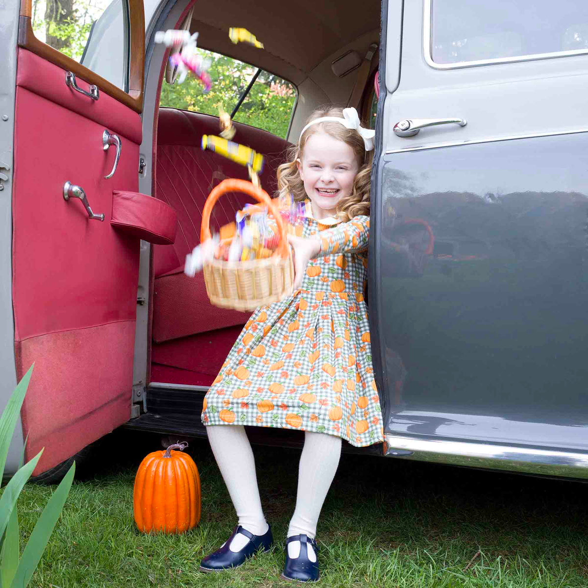 Pumpkin Jersey Dress