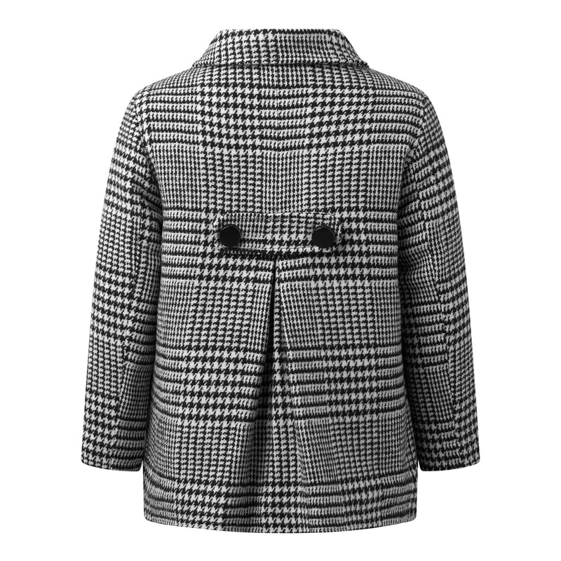 Houndstooth Double Breasted Coat Rachel Riley US