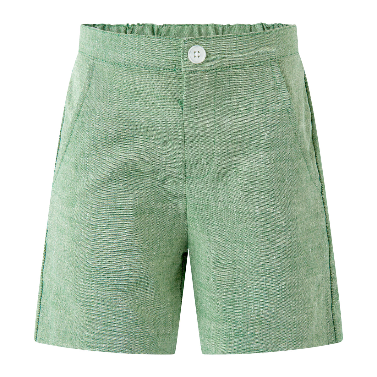 Green Chambray Shorts Rachel Riley US