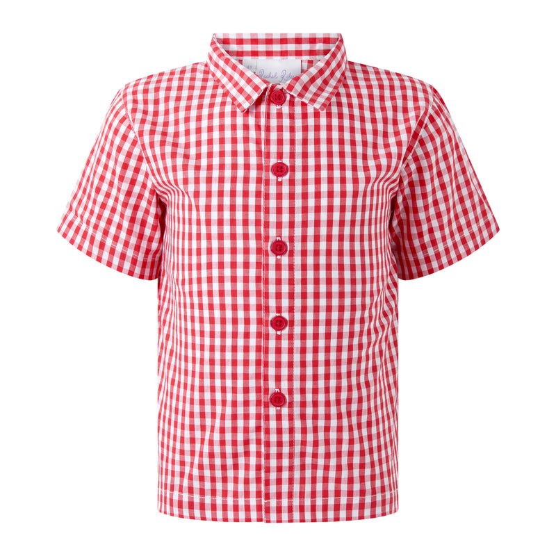 Red Gingham Shirt