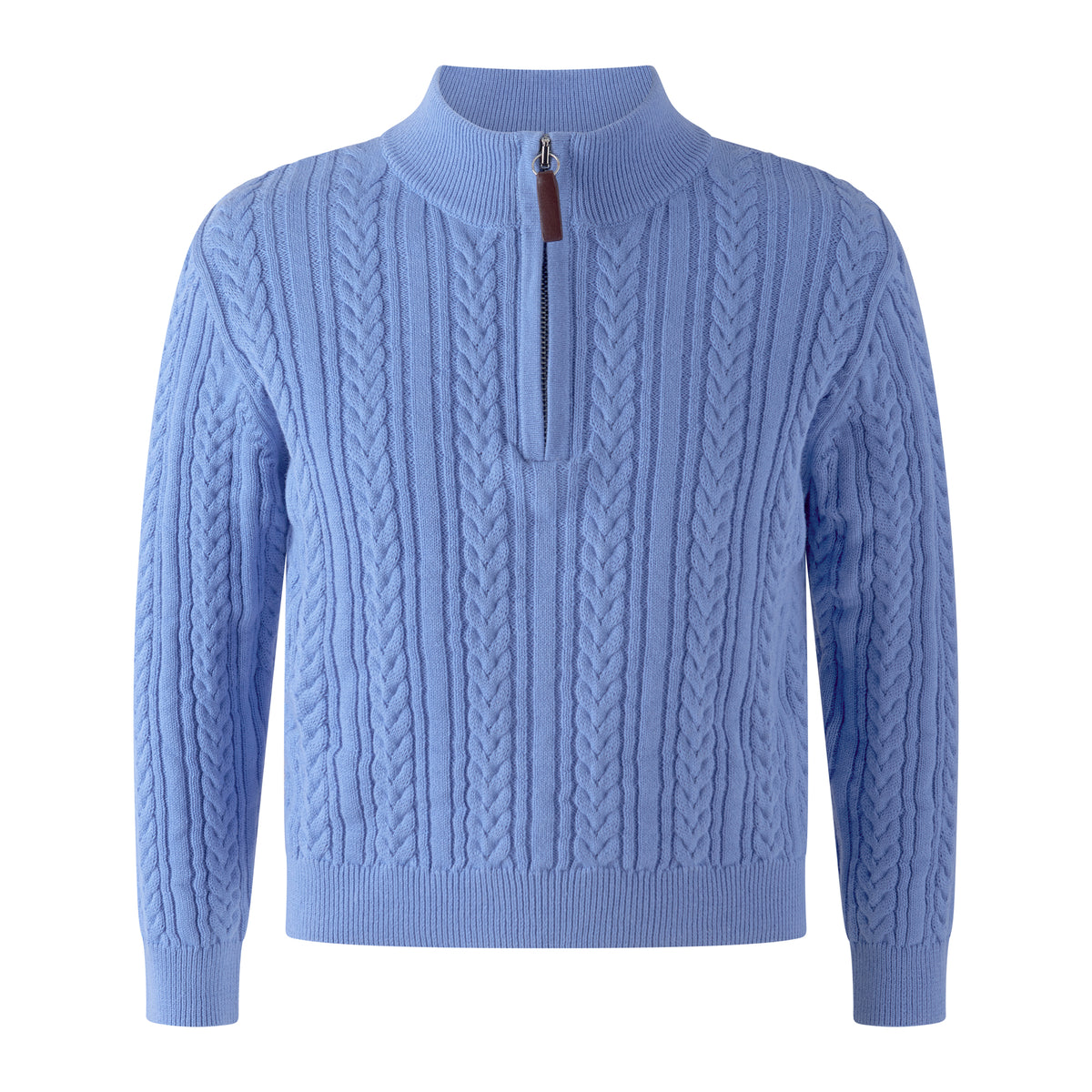 Blue Half Zip Sweater Rachel Riley US