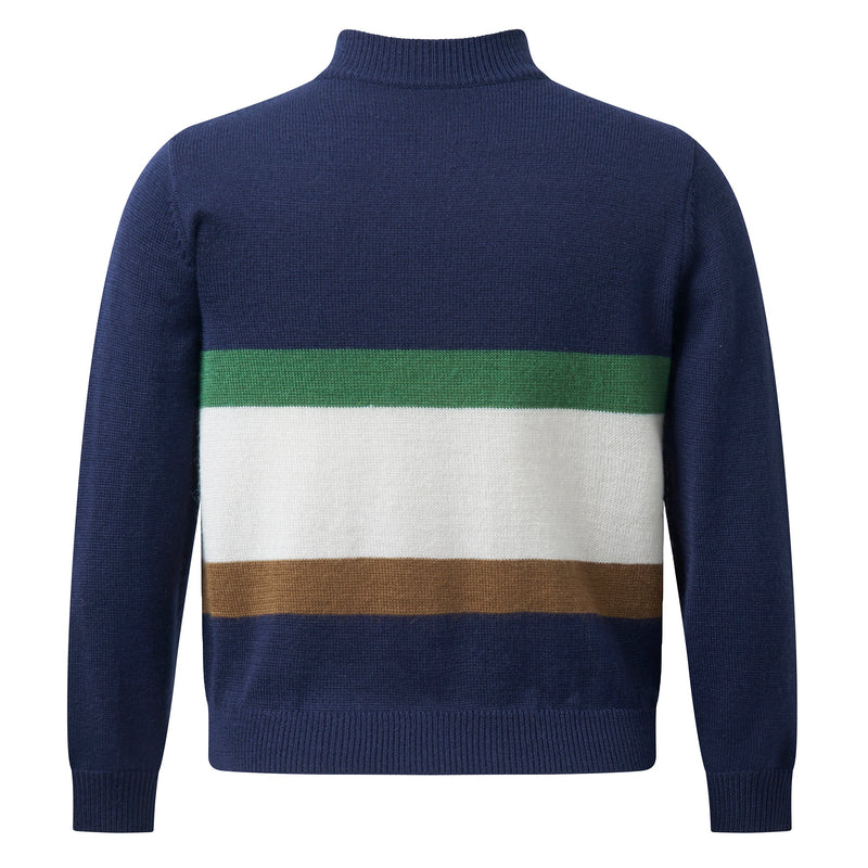 Stripe Half-zip Sweater Rachel Riley US