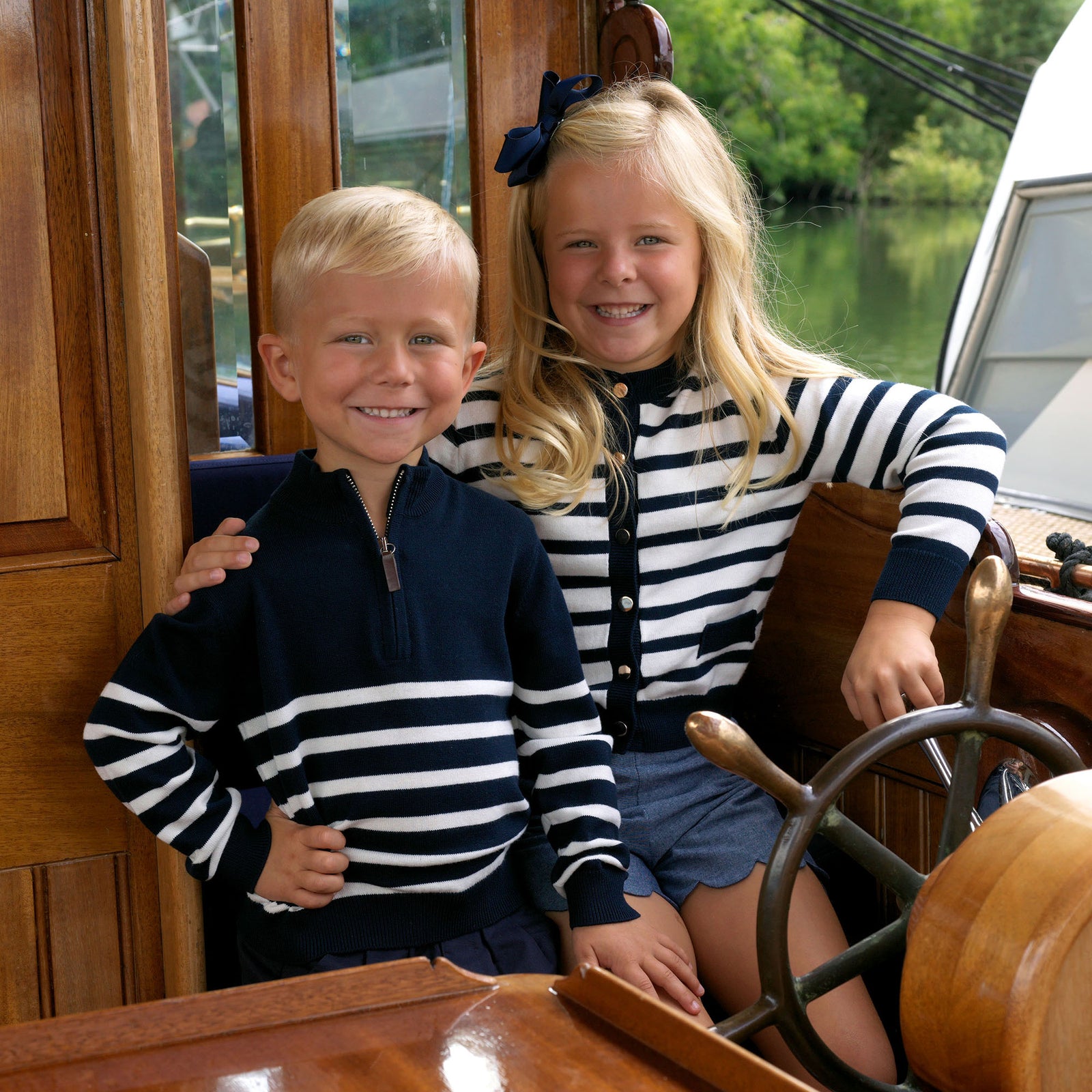 Breton Half-zip Sweater – Rachel Riley US