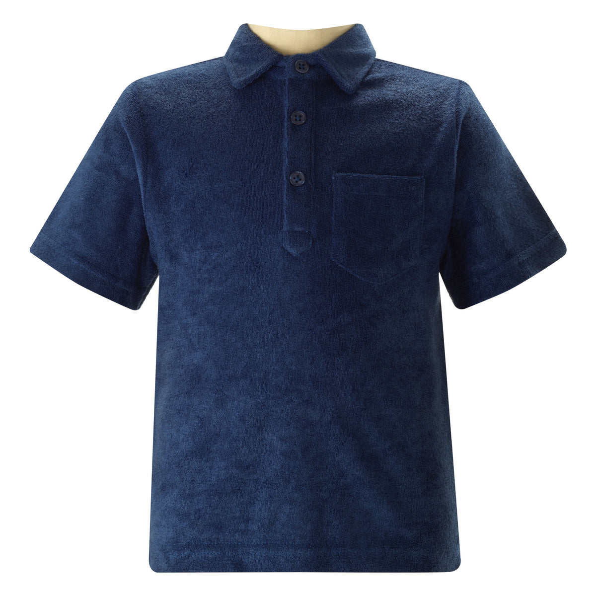 Navy Terry Polo Rachel Riley US